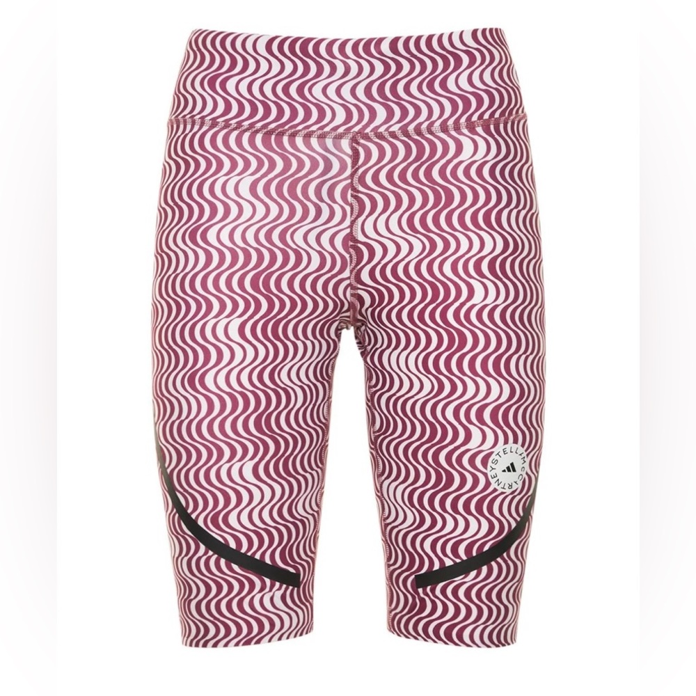 ADIDAS by STELLA McCARTNEY PRINTED CYCLING SHORTS